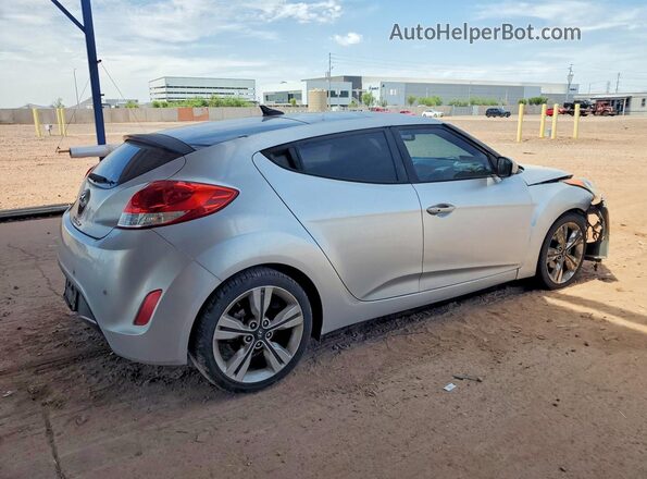 KMHTC6AD8GU259262 2016 HYUNDAI VELOSTER Silver Trasero derecho