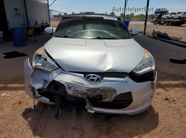 KMHTC6AD8GU259262 2016 HYUNDAI VELOSTER Silver Vista frontal