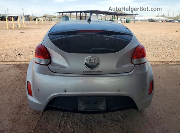 KMHTC6AD8GU259262 2016 HYUNDAI VELOSTER Silver Vista trasera