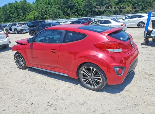 KMHTC6AE3GU303712 2016 HYUNDAI VELOSTER Red Задня ліва чверть