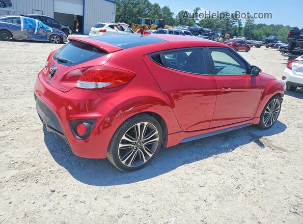 KMHTC6AE3GU303712 2016 HYUNDAI VELOSTER Red Задня права чверть
