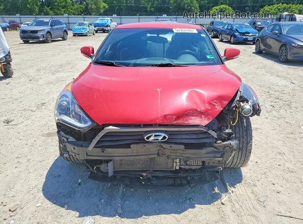 KMHTC6AE3GU303712 2016 HYUNDAI VELOSTER Red Вид спереду