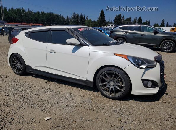 KMHTC6AE4GU271093 2016 HYUNDAI VELOSTER White Delantero derecho