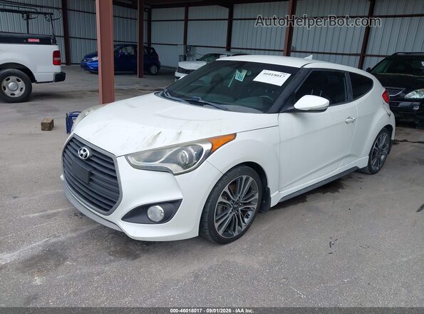 KMHTC6AE5GU286380 2016 HYUNDAI VELOSTER Белый Передняя левая четверть