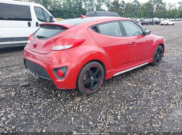 KMHTC6AE7GU279883 2016 HYUNDAI VELOSTER Red უკანა მარჯვენა