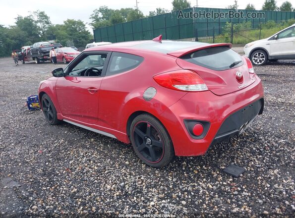 KMHTC6AE7GU279883 2016 HYUNDAI VELOSTER Red უკანა მარცხენა