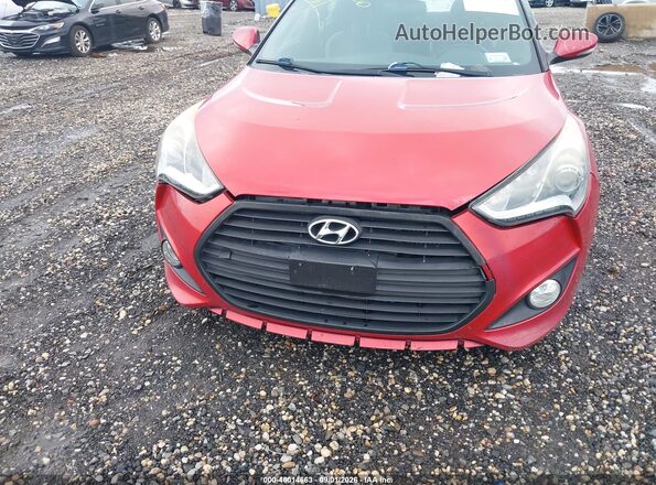 KMHTC6AE7GU279883 2016 HYUNDAI VELOSTER Red წინა ხედი