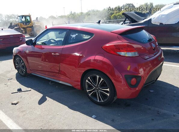 KMHTC6AE8GU272926 2016 HYUNDAI VELOSTER Красный Задняя левая четверть