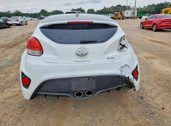 KMHTC6AE8GU290729 2016 HYUNDAI VELOSTER Белый Вид сзади