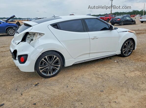 KMHTC6AE8GU290729 2016 HYUNDAI VELOSTER Белый Задняя правая четверть