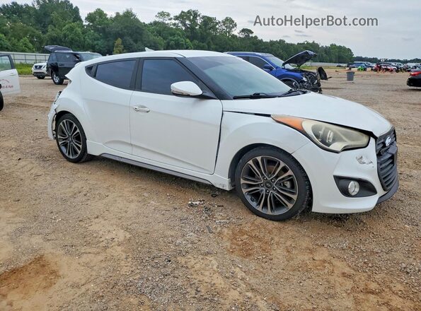 KMHTC6AE8GU290729 2016 HYUNDAI VELOSTER Белый Передняя правая четверть