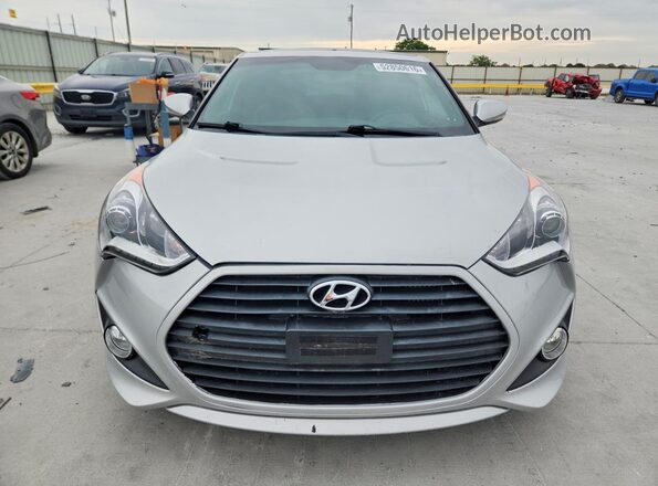 KMHTC6AE9HU314182 2017 HYUNDAI VELOSTER Silver Вид спереду
