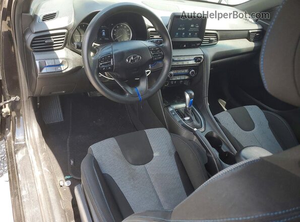 KMHTG6AF3MU032210 2021 HYUNDAI VELOSTER Black Dashboard view