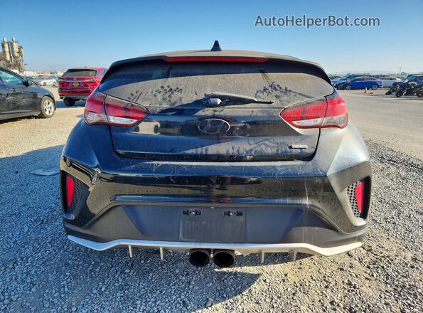 KMHTH6AB5KU010829 2019 HYUNDAI VELOSTER Charcoal Հետևի տեսք