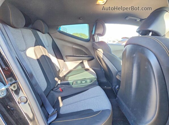 KMHTH6AB5KU010829 2019 HYUNDAI VELOSTER Charcoal Հետևի նստատեղերի տեսք