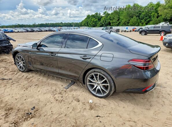 KMTG34TA7NU101183 2022 GENESIS G70 Gray Rear left