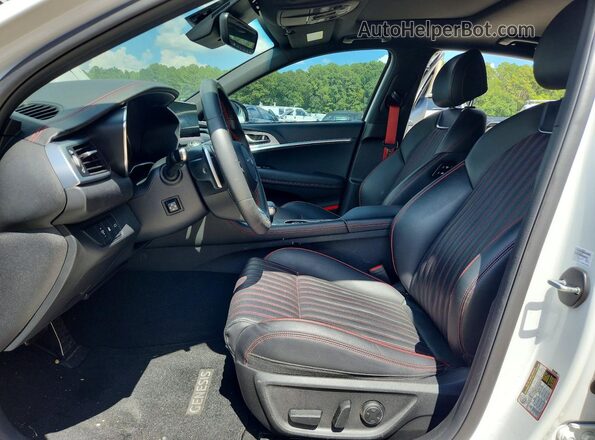 KMTG34TA8PU113121 2023 GENESIS G70 White Սալոնի դիմացի տեսք