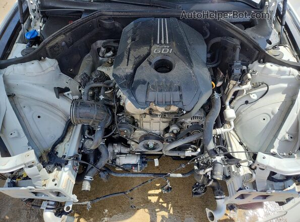 KMTG34TA8PU113121 2023 GENESIS G70 White Սալոնի հետևի տեսք