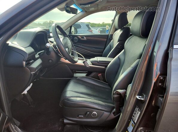 KMUHBDSB1MU039002 2021 GENESIS GV80 Gray Front interior view