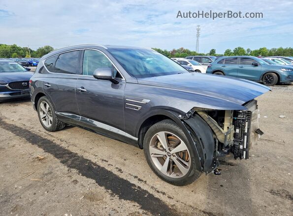 KMUHBDSB1MU039002 2021 GENESIS GV80 Gray Front right