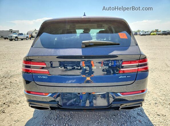 KMUHCESCXPU131922 2023 GENESIS GV80 Blue Rear view