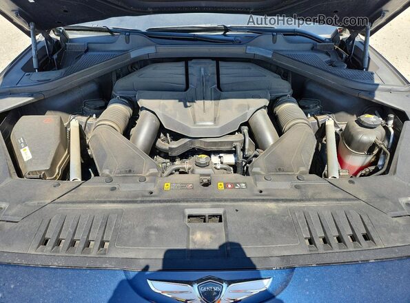 KMUHCESCXPU131922 2023 GENESIS GV80 Blue Engine compartment view