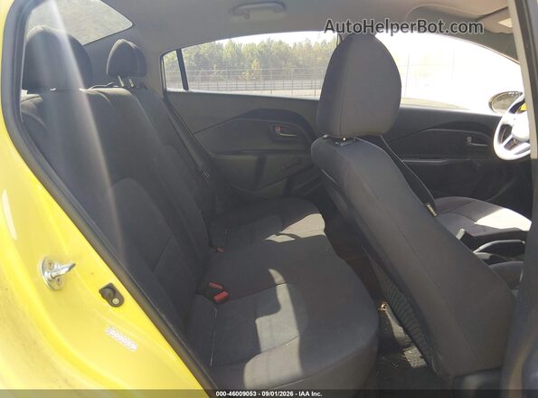 KNADM4A31G6667363 2016 KIA RIO Yellow VIN sticker view