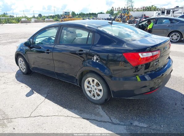 KNADM4A32H6072670 2017 KIA RIO Black Rear left