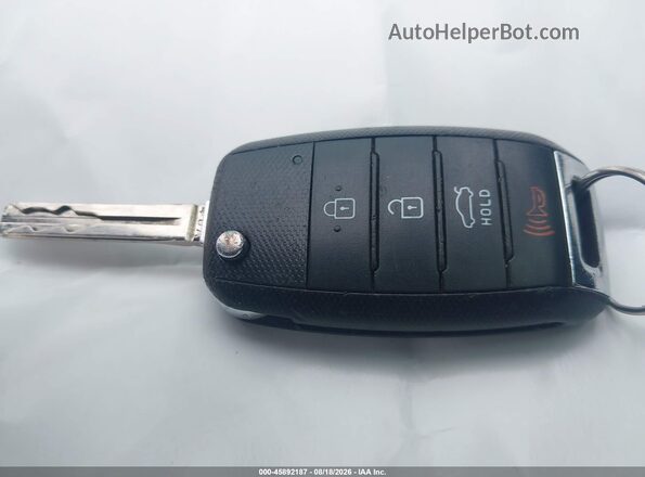KNADM4A32H6072670 2017 KIA RIO Black Dashboard view