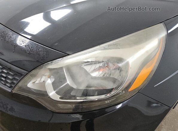 KNADM4A35H6074753 2017 KIA RIO Black Widok naklejki z numerem VIN