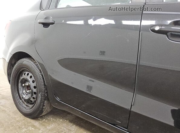 KNADM4A35H6074753 2017 KIA RIO Black 