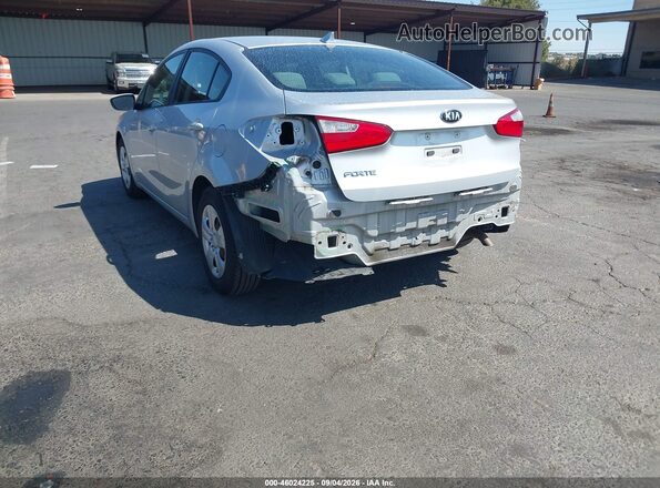 KNAFK4A61G5515694 2016 KIA FORTE Silver Вид спереду