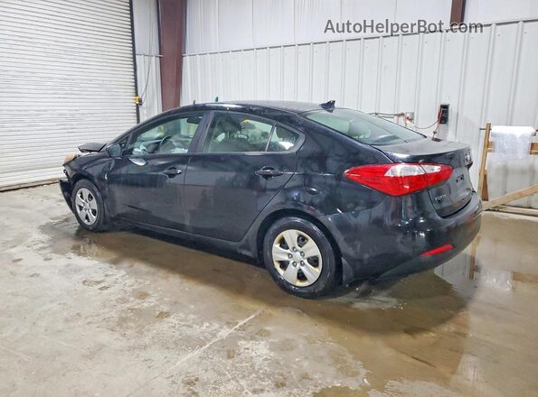 KNAFK4A65G5486670 2016 KIA FORTE Black Задня ліва чверть