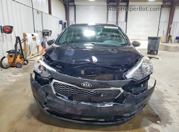 KNAFK4A65G5486670 2016 KIA FORTE Black Вид спереду