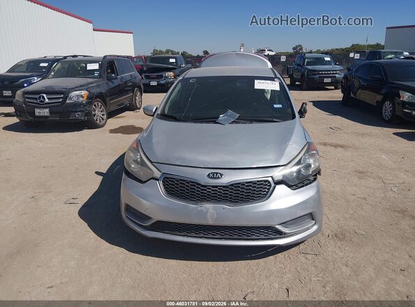 KNAFK4A69G5523221 2016 KIA FORTE Silver Widok deski rozdzielczej