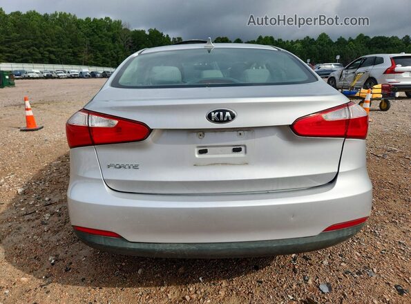 KNAFK4A6XG5478337 2016 KIA FORTE Silver Widok z tyłu