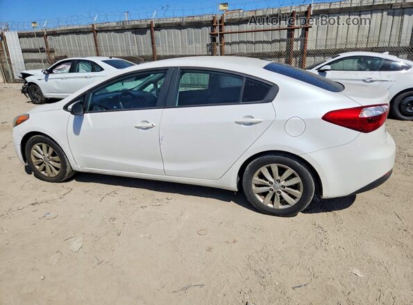 KNAFX4A62G5554117 2016 KIA FORTE White უკანა მარცხენა