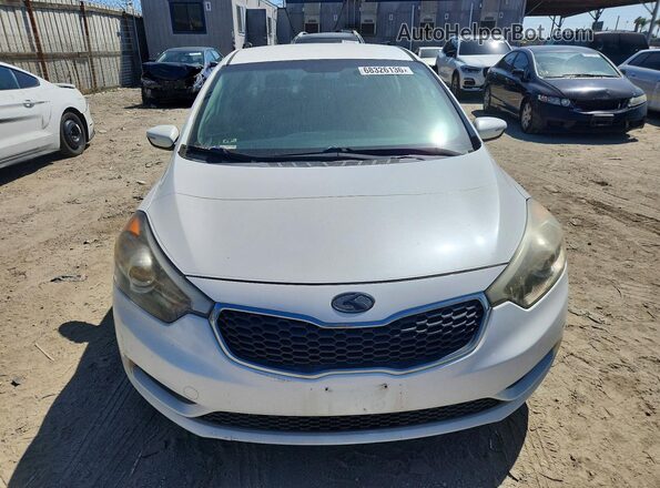 KNAFX4A62G5554117 2016 KIA FORTE White წინა ხედი