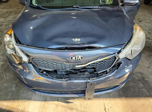 KNAFX4A64G5532779 2016 KIA FORTE Gray Widok wnętrza z tyłu