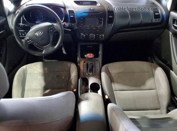 KNAFX4A69G5498063 2016 KIA FORTE Черный Вид панели приборов
