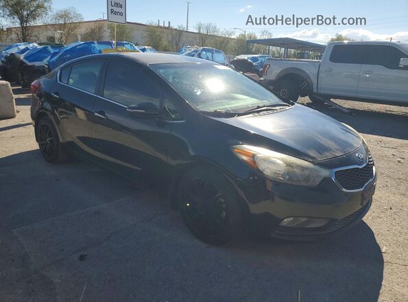 KNAFX4A88G5450748 2016 KIA FORTE Black Առջևի աջ