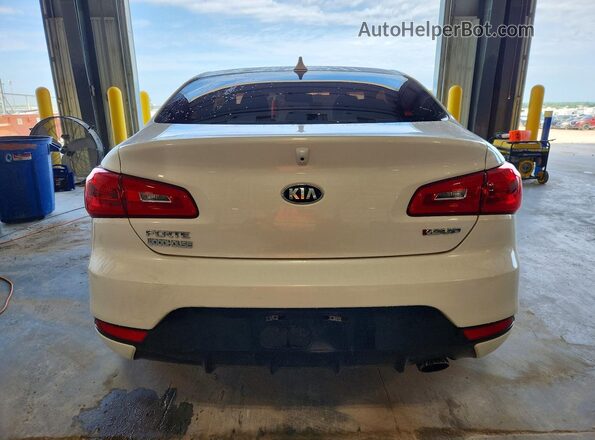 KNAFX6A88G5658964 2016 KIA FORTE White Widok z tyłu