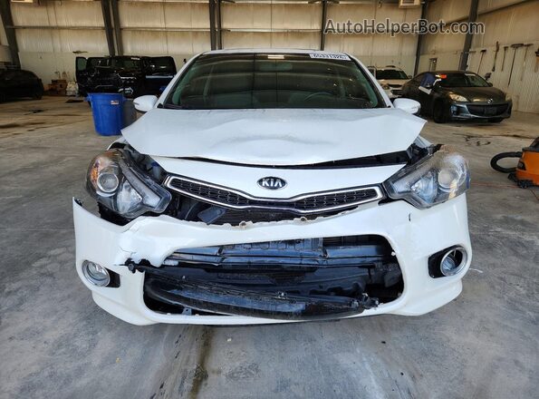KNAFX6A88G5658964 2016 KIA FORTE White Widok z przodu
