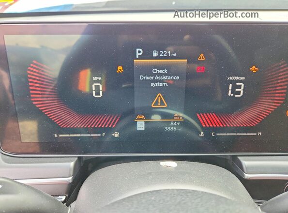 KNAG64J75S5366376 2025 KIA K5 Silver Вид щитка приладів
