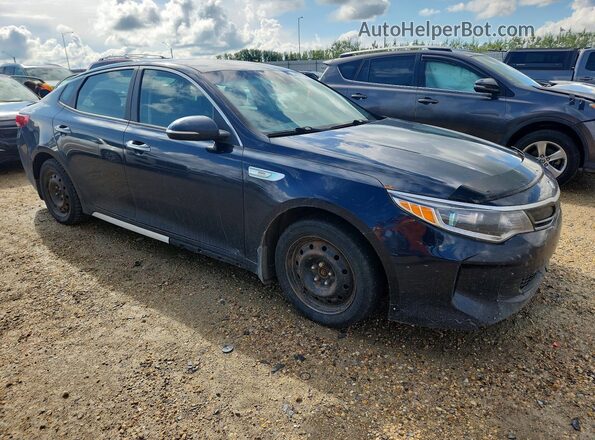 KNAGT4LE7H5015322 2017 KIA OPTIMA Blue Delantero derecho