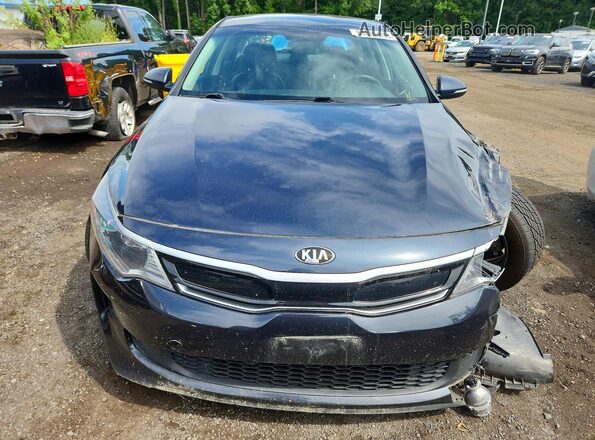 KNAGU4LE4H5009698 2017 KIA OPTIMA Blue Դիմացի տեսք