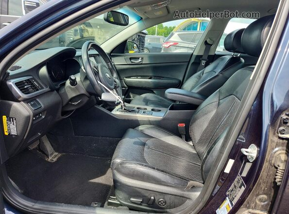 KNAGU4LE4H5009698 2017 KIA OPTIMA Blue Սալոնի դիմացի տեսք