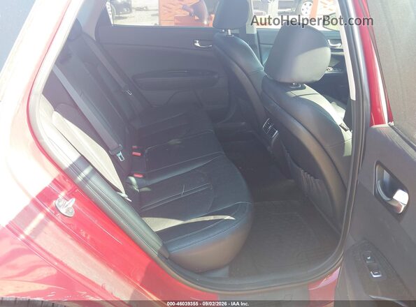 KNAGU4LE9H5010314 2017 KIA OPTIMA HYBRID Красный Вид наклейки с VIN-кодом