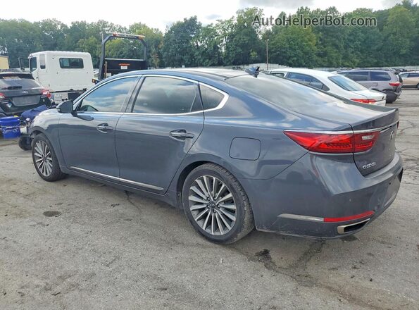 KNALC4J10H5073108 2017 KIA CADENZA Gray Trasero izquierdo