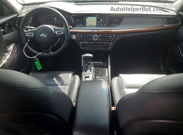 KNALC4J10H5073108 2017 KIA CADENZA Gray Vista del salpicadero
